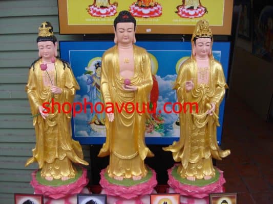 địa chỉ bán tượng Phật Tây Phương Tam Thánh
